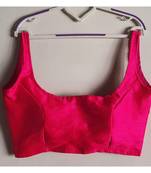 Bieth Women's Banglory Silk Plain Stitched Blouse