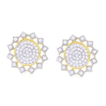 White pearl earrings 1