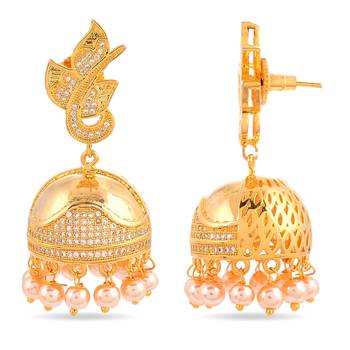 White pearl earrings 2