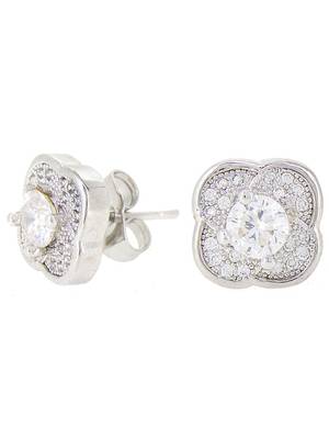 White pearl earrings 2