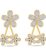 White pearl earrings