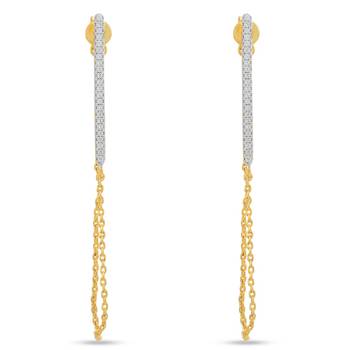 White pearl earrings 1