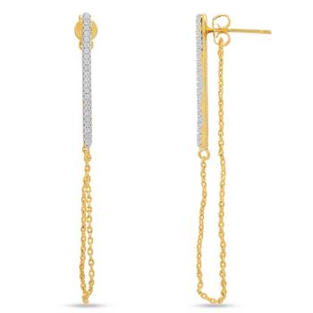 White pearl earrings 2