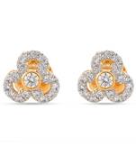 White pearl earrings