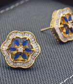 Multicolor pearl earrings