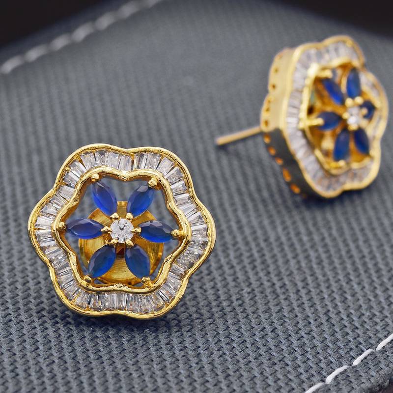 Multicolor pearl earrings