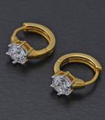 White pearl earrings