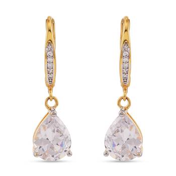 White pearl earrings 2