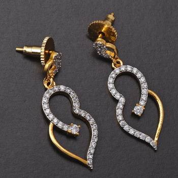 White pearl earrings 1