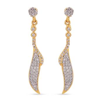 White pearl earrings 2