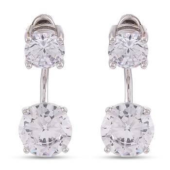White pearl earrings 2