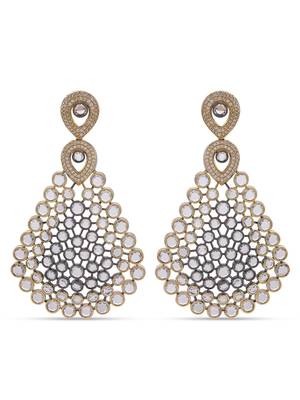 White pearl earrings 2