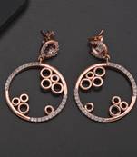 White pearl earrings