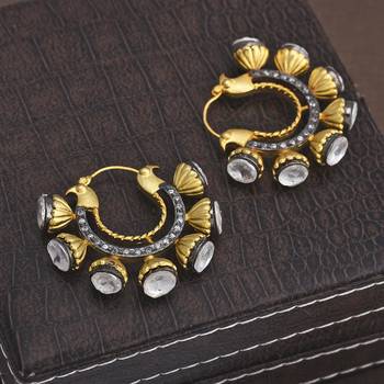 White pearl earrings 1