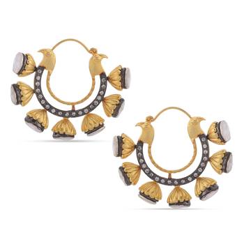 White pearl earrings 2
