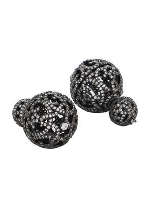 White pearl earrings 4