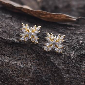 White pearl earrings 1
