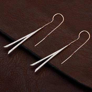 White pearl earrings 1