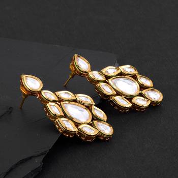 White pearl earrings 2