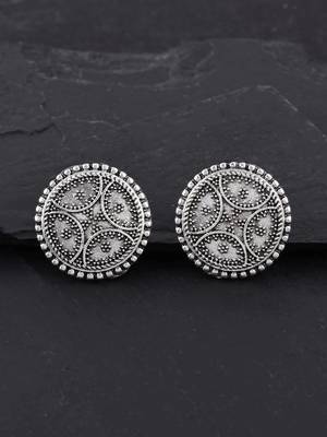 White pearl earrings 1