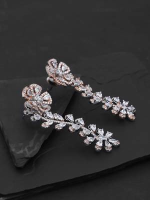 White pearl earrings 2