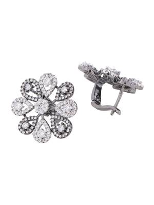 White pearl earrings 4