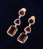 Multicolor pearl earrings