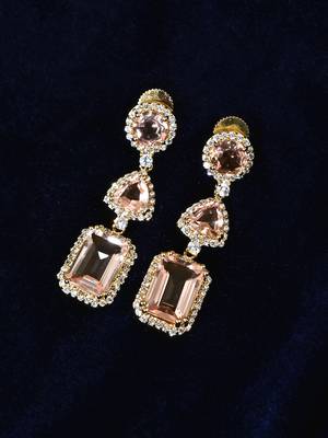 Multicolor pearl earrings 1