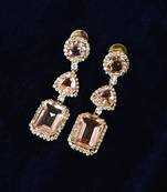 Multicolor pearl earrings