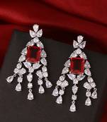 Multicolor pearl earrings