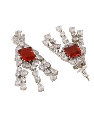 Multicolor pearl earrings 4