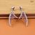 Multicolor pearl earrings