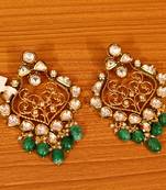 Green danglers-drops