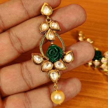 Green danglers-drops 2