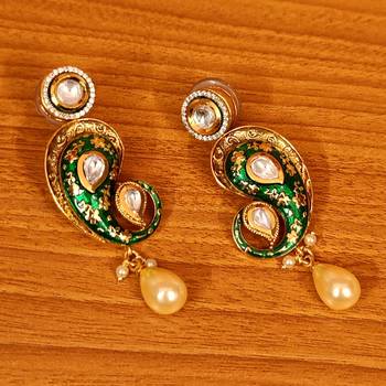 Green danglers-drops 1