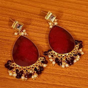 Red danglers-drops 1