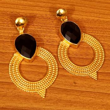 Black danglers-drops 1