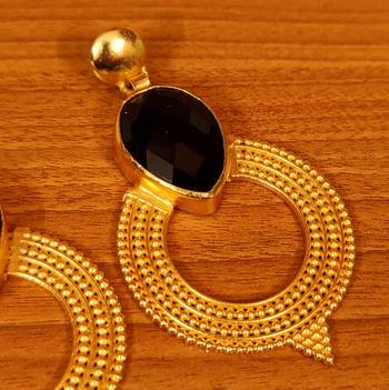 Black danglers-drops 2