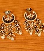 Black danglers-drops