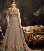Chiku embroidered net salwar