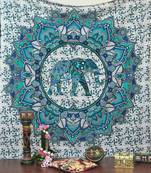 Vastravilla Cotton Tapestry  Wall Decor/ Wall Hanging Double Bedsheet Tapestry for Living Room, Home Decor