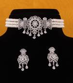 Real Natural Hyderabadi pearls choker Set With Certificate