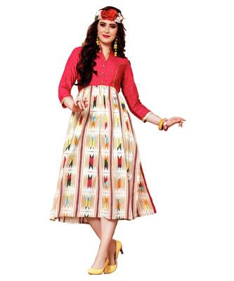 MAHATI  white cottonkurti 1