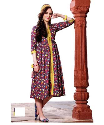 MAHATI  purple cottonkurti 3
