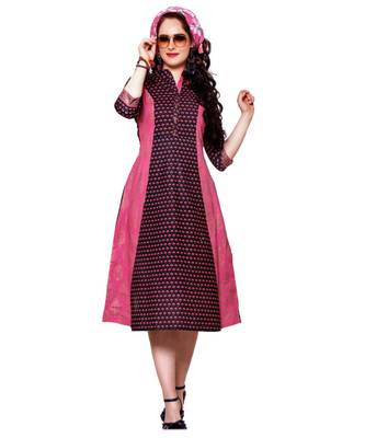 MAHATI  purple cottonkurti 1
