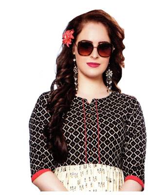 MAHATI  cream cottonkurti 2