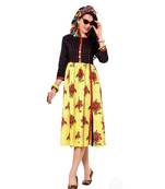 MAHATI  yellow cottonkurti