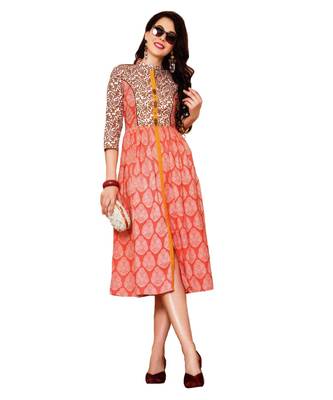 MAHATI  pink cottonkurti 1