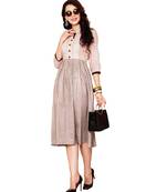 MAHATI  beige cottonkurti
