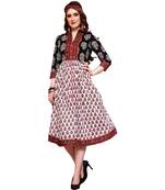 MAHATI  white cottonkurti